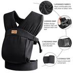 Baby Wraps Carrier Sling, Baby Carrier for Newborns and Toddlers,Skin-Friendly and Soft Front Baby Carrier Wrap Perfect Baby Gifts