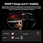 Wireless Bluetooth Smart Meat Thermometer: Standalone Base, Smart WiFi Thermometer with Sub-1G, 6 Sensors NIST Certified Accuracy, 2 Probes, for BBQ, Grill, Oven, Smoker, Rotisserie