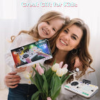 Magic4U Kids DJ Mixer, Toddler Rechargeable DJ Set with Lights, Sound Effect, Demo Songs and Reaction Music Games, Musical Toys Birthday Party Gift for 3-9 Years Old Girls Boys