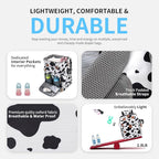 KABAQOO Diaper Bag Backpack with Detachable Changing Station, Large Capacity Baby Diaper Bags for Boys & Girls, Baby Registry Search Stuff & Shower Gifts, Newborn Essentials Must Haves, Cow