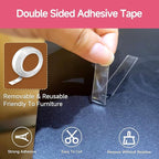 Baby Proofing Corners and Edges Protector Guards (16.5FT Edge +8 Corners), Soft Rubber Foam Edge Protector with Removable Double Sided Tapes, Furniture Table Bumper Guard for Baby Safety-Brown