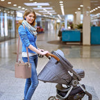 Breast Milk Cooler Bag with Ice Pack Fits 6 Baby Bottles Up to 9 Ounce, Baby Bottle Bag with Shoulder Strap for Nursing Mom Daycare, Pink