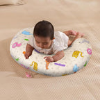 Baby Nursing Pillow for Breastfeeding, Adjustable Breast Feeding Pillow for Bottle Feeding, Breastfeeding Essentials for Mom and Baby Healthier Nursing, Removable Cover- Zoo Yellow