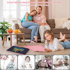 LCD Writing Tablet,16 Inch Colorful Screen Rechargeable Doodle Board Toddler Educational Toys for 3 4 5 6 Years Old Boys Girls Reusable Portable Drawing Tablet Christmas Toys Gifts for Kids (Pink)