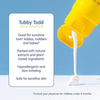 Tubby Todd Face and Body Mineral Sunscreen Kit for Baby, Toddler and Kids - Sunscreen 4 Fl Oz and Sunstick 0.5 Oz Duo Bundle - Fragrance-Free