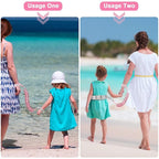 Accmor Reflective Toddler Belt Leash, Anti Lost Wrist Link for Baby, Kid Anti Lost Waist Band Child Leash with Lock for Babies Girls, Child Walking Harness Wristband Rope Tether for Outdoor Travel