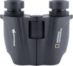 National Geographic 10x25 Compact Binoculars for Adults Kids for Birdwatching Sports Travel Outdoors Sightseeing