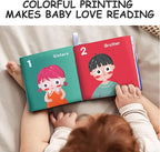 BARMACO Baby Soft Books, Touch and Feel Crinkle Cloth Books for Babies, Infants & Toddlers, Learning Toys Gifts for Boys & Girls, Early Development Interactive Sensory Toys, Ocean Animal Tails Books
