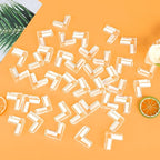40 Pack Corner Protector Baby, L-Shaped Baby Proof Corners and Edges, Clear Table Corner Covers Baby, Baby Corner Protector Guards, Corner Guards for Table Edges & Sharp Corners