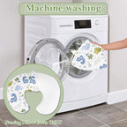 Nursing Pillow Cover – Soft Breathable Cotton, Fits Standard Breastfeeding Pillows, Washable & Hypoallergenic for Newborn Baby Girls & Boys,Cover Only (1 Pcs)