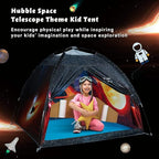 Space Tent for Kids Sensory Black Hole Pop Up Play Tent Kids Tent for Outdoor Indoor,Space Tent for Boys and Girls-47" X 47" X 43 "