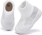 MORENDL Toddler Sock Shoes Baby Walking Shoes Infant Slippers Boys & Girls Non-Slip Sneakers
