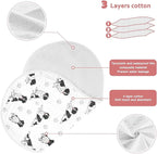 2 Pack Muslin Burp Cloths Collie Dogs Cute White Cotton Baby Burp Cloths Ultra Absorbent Soft Burping Cloth Washcloths for Baby Boys Girls 22x11 Inch