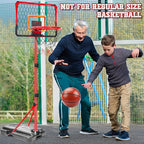 Meland Kids Basketball Hoop, 2-in-1 Adjustable Toddler Basketball Hoop with Electronic Scoreboard Indoor Outdoor Toys for Kids Toddlers Outside Toys for Boys Age 3 4 5 6 7 8