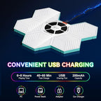 Light Up Memory Game Handheld Electronic Toys with Lights and Sound Effects, Smart Multi-Function Desktop Metronome, Puzzle Memory Rhythm Training Board Challenge for Kids Ages 3 4 5 6 and Up