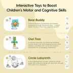 15 in 1 Convertiable High Chair for Babies and Toddlers, 2 in 1 Highchair & Activity Center w/Toys, Booster Seat, Toddler Chair w/5-Point Harness & Removable Tray & 2-Layer Cusion (Pink)