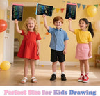 EooCoo Toddler Drawing Toys, 3 Pack 10" LCD Writing Tablet Learning Toys for Kids, Mess Free Coloring Used for Travel Games, Toddler Boo Basket Stuffers, Girls Boys Gifts for 3 4 5 6 7 Years Old