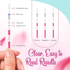 Clinical Guard 100 Pregnancy Tests Strips - Sensitive & Accurate Measurement Within 5 mins - Early Detection Pregnancy Test Strip - Easy to Use for Home Tests - HCG Test Strip Kit