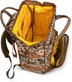 Wrangler Aztec Backpack Multifunction Baby Travel Bag with Changing Pad, Stroller Straps and Pacifier Case WG2204-91103BR