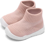 Engtoy Baby Shoes & Socks - Non-Slip Breathable Slippers with Soft Rubber Sole - Baby Boys & Girls Slip On Sneakers