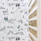 Crib Sheets Neutral - Fitted Baby Crib Sheets Bed for Girl Boy - 2 Pack Standard & Toddler Mattress - Buttery Soft Organic Cotton Blend (Arctic Journey)