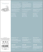 Kindsgut Potty Training Seat in whale design, designed in Germany, suitable for all toilet shapes non-slip toilet seat, Light Grey