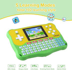 Kids Tablet/Baby Learning Pad with 102 Activities/Toddler Tablet with ABC/Words/Music/Math Interactive Educational Electronic Toys Gifts Handheld Game for Preschool Boys Girls Ages 3-12