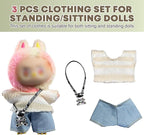 Doll Clothes for Labubu Clothes/for Labubu Outfits,Clothes for Lububu Doll,for Lububu Clothing,for LABUBU Accessories, Boys and Girls Stylish Adorable Labubu Halloween Dolls Clothes