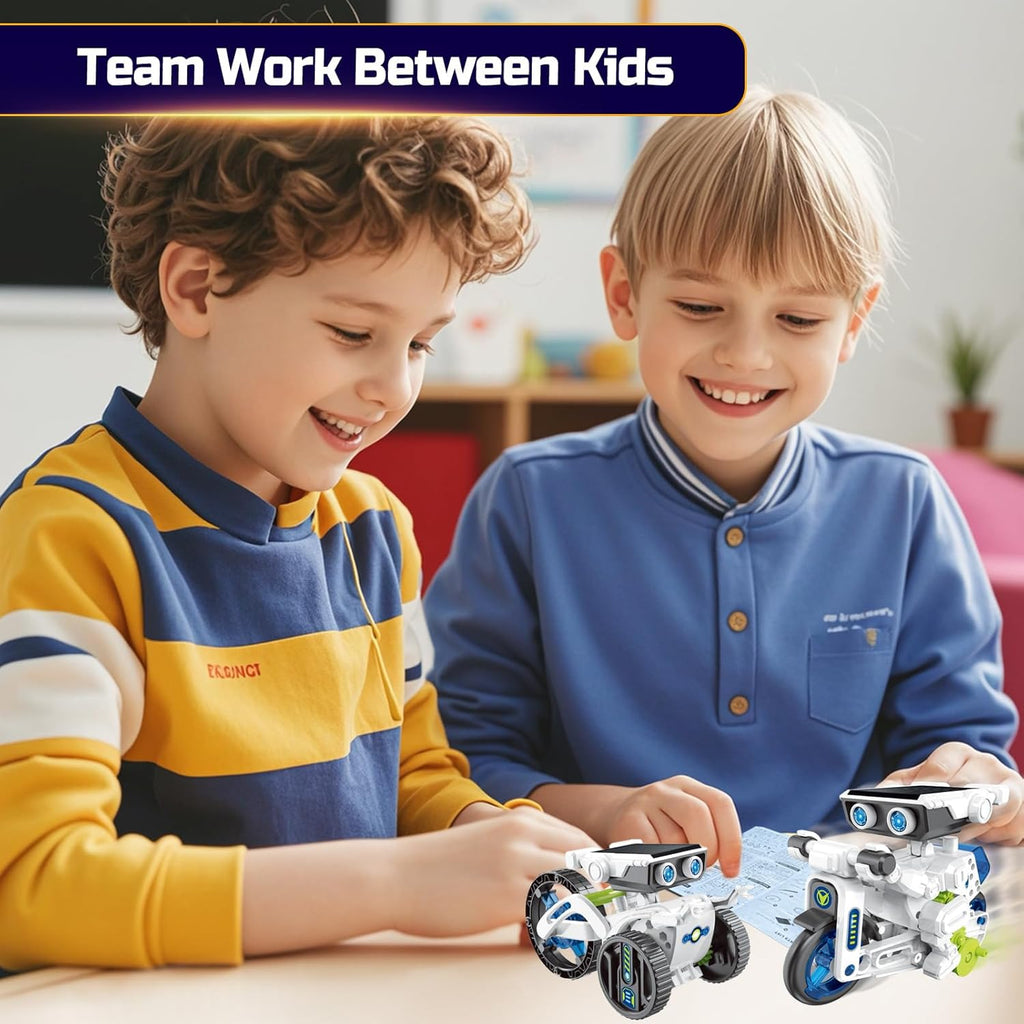 STEM Robot Toys for Kids Ages 8-12, Science Kits for 8-14 Year Old Teen Boys Girls, Experiments Robots Gifts for Teenage Ages 8 9 10 11 12