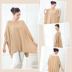 Nursing Cover for Breastfeeding – Privacy Breast Feeding Covers for Women – Soft Lyocell Fabric, Lightweight & Breathable – Multi-Use Scarf, Shawl, Baby Blanket – One Size – With Laundry Bag