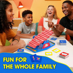 Tilt and Shout Game, Family Board Game for Adults & Teens & Kids Age 10+, Speedy Fast-Paced Party Games for Game Night, Birthday Gifts, Category Cards & Seesaw Timer, 2-8 Players