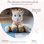 Sophie la girafe Touch & Play Music Plush | Make Music with Interactive Touch | A Toy for The Whole Family