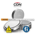 CDN Digital Thermometer | NSF Certified | ProAccurate® | 5" Stem with Protective Sheath | For Meat, Poultry, Candy | Easy One-Button Operation | DT392