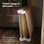 HARPPA Baby Gate Playpen Wooden Playpen for Babies and Toddlers Large Play Yards Baby Fence Play Area 45.66 x 45.66 x 24 inch