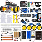 OSOYOO V2.1 Smart IOT Robot Car Kit for Arduino - Early STEM Education for Beginner and Teenager – Learn Circuit, Sensor - Get Hands-on Experience on Programming, Electronics Assembling, Robotics