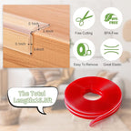 Safety First Baby Proofing: Table Edge Protectors - 16.5ft (5m) Bumper Guards for Baby Furniture & Fireplace Corners