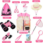 INNOCHEER Toys for Girls Explorer Kit, Bug Catcher Kit for Kids, Birthday Gifts, Summer Toys for 3 4 5 6 7 8+ Year Old Girls, 3 4 5 6 7 8+ Year Old Girl Birthday Gift Kids Outdoor Toys