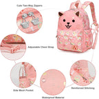 SUN EIGHT Toddler Backpack for Girls 2-5,Kindergarten Backpack for Girls,Preschool Backpack(Puppy)