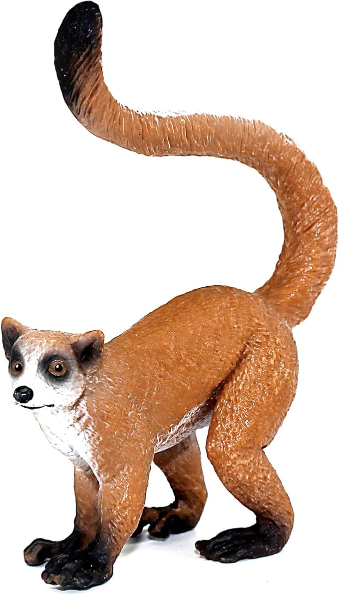 FUNSHOWCASE African Jungle Animals Meerkat Walking Toy Figure Realistic Plastic Figurine Height 2.6-inch