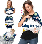 Baby Car Seat Stroller Cover Nursing Cover New Mom Breastfeeding Scarf Soft Stretchy Infant Carrier Cover Car Canopy Coverage