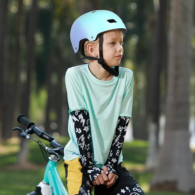 Bike Skateboard Helmet, Adjustable and Multi-Sport for Skate Scooter, 3 Sizes for Adult Youth Kids Toddler