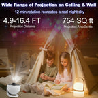 Star Projector Galaxy Light, 13 Film Discs Planetarium Galaxy Projectors for Bedroom,360°Rotating Space Night Light Projector with Timer, HD Ceiling Starry Lighting for Kids' Rooms