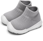Engtoy Baby Shoes & Socks - Non-Slip Breathable Slippers with Soft Rubber Sole - Baby Boys & Girls Slip On Sneakers