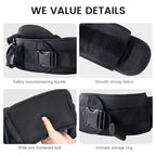 Ergonomic Baby Hip Carrier-Baby Waist Stool with Adjustable Strap and Chest Harness Huge Storage Enhanced Lumbar, Carrier for Newborn to Toddler Black