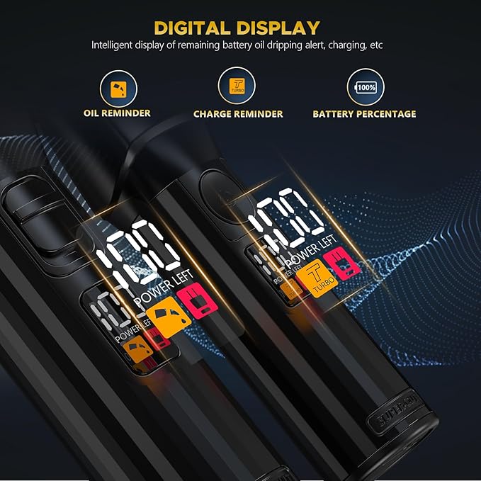 Professional Hair Clippers for Men Cordless Trimmers Kit with LED Display Electric Beard Trimmer for Kid Cordless Beards Trimmer Haircut Grooming Kit Gift for Men Women Barber Kids (Black)