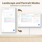 Dragon Touch 32" Digital Calendar Chore Chart – 1080P Full HD Interactive Touchscreen, Smart Family Planner, Hearth Display Digital Calendar Wall & Desk Mountable for Seamless Scheduling