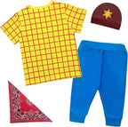 Toddler Kids Boys Royal Prince Charming Uniforms Baby Police Astronaut Outfit Halloween Prison Cosplay Costume