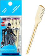 NIKKEN HANAGETTER Nose Hair Remover 3-Pack – Painless Manual Tweezers, Precision Stainless Steel, Made in Japan