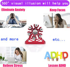 Desk-Fidget-Toys for Ferris-Wheels-Spinner: 4mins Kinetic-Metal-Spinner, Cool-Gadgets-Stuff for Kid Children Teen Adult EDC-Toy, ADHD Tools Stress Relief for Office Home School Men Woman Christmas