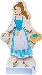 Melissa & Doug Disney Belle Magnetic Dress-Up Wooden Doll Pretend Play Set (30+ pcs)